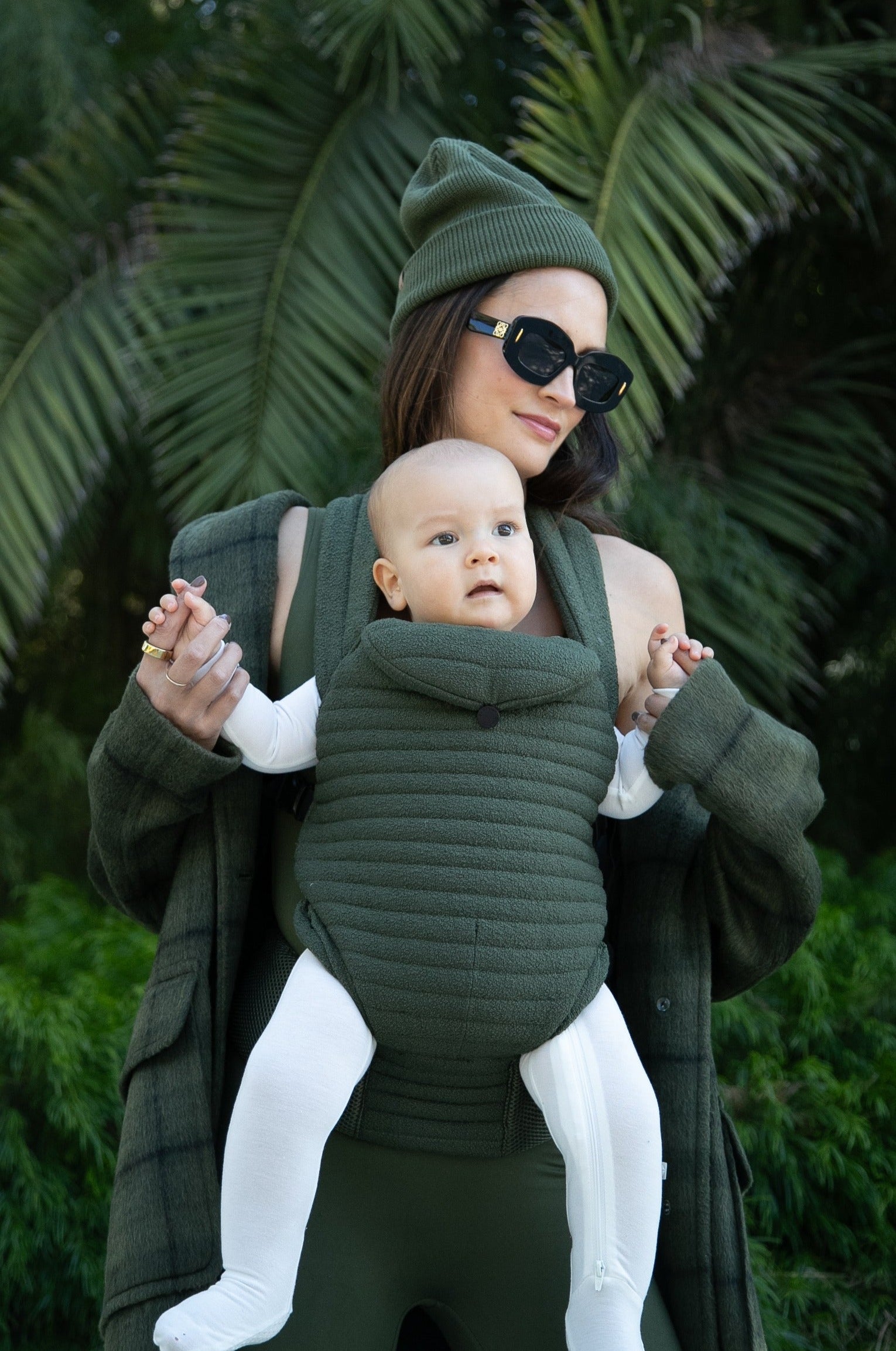 Bumpsuit Maternity The Armadillo Baby Carrier in Forest Green