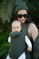 Bumpsuit Maternity The Armadillo Baby Carrier in Forest Green