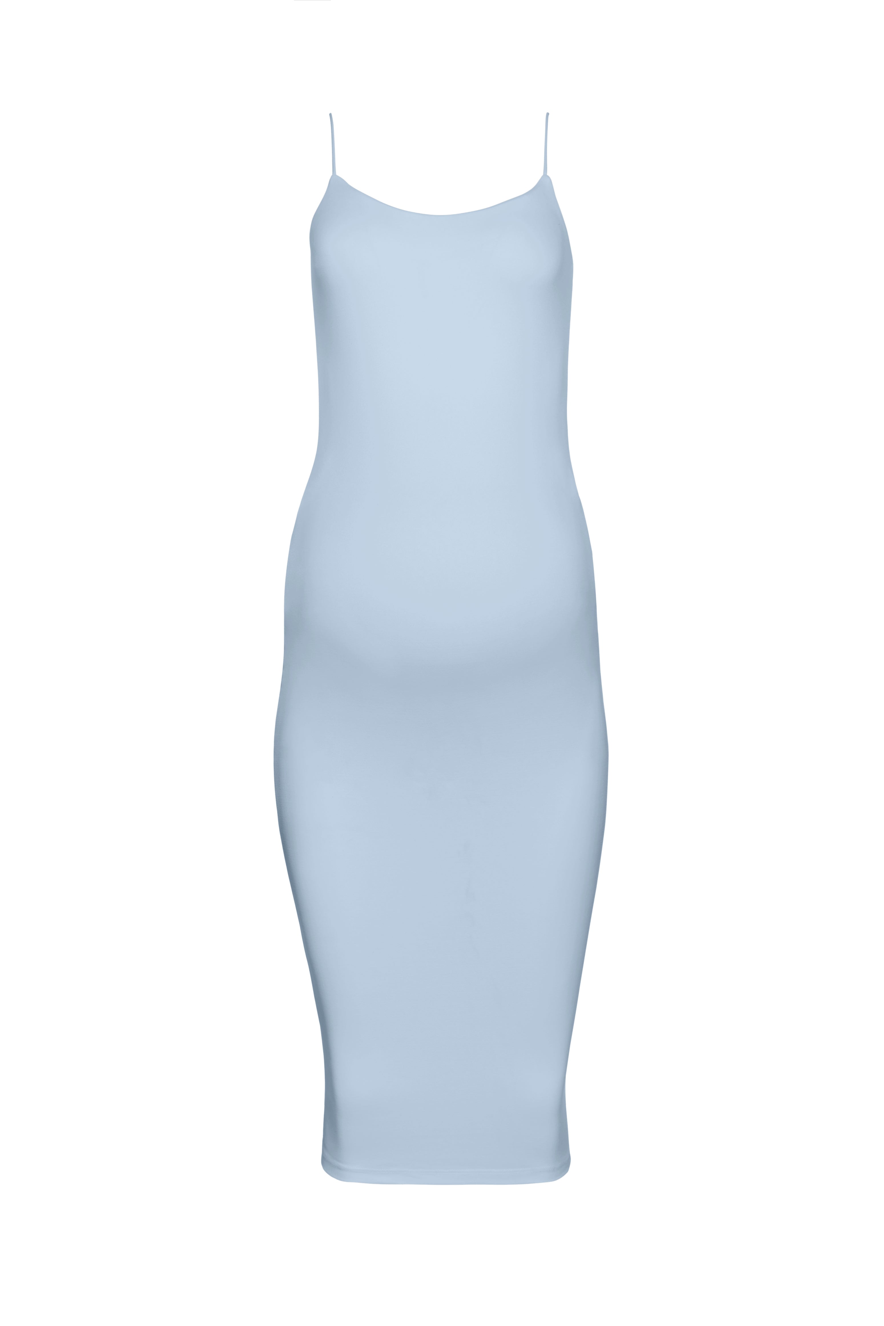 Bumpsuit Maternity The Brigitte Midi Dress in Powder Blue