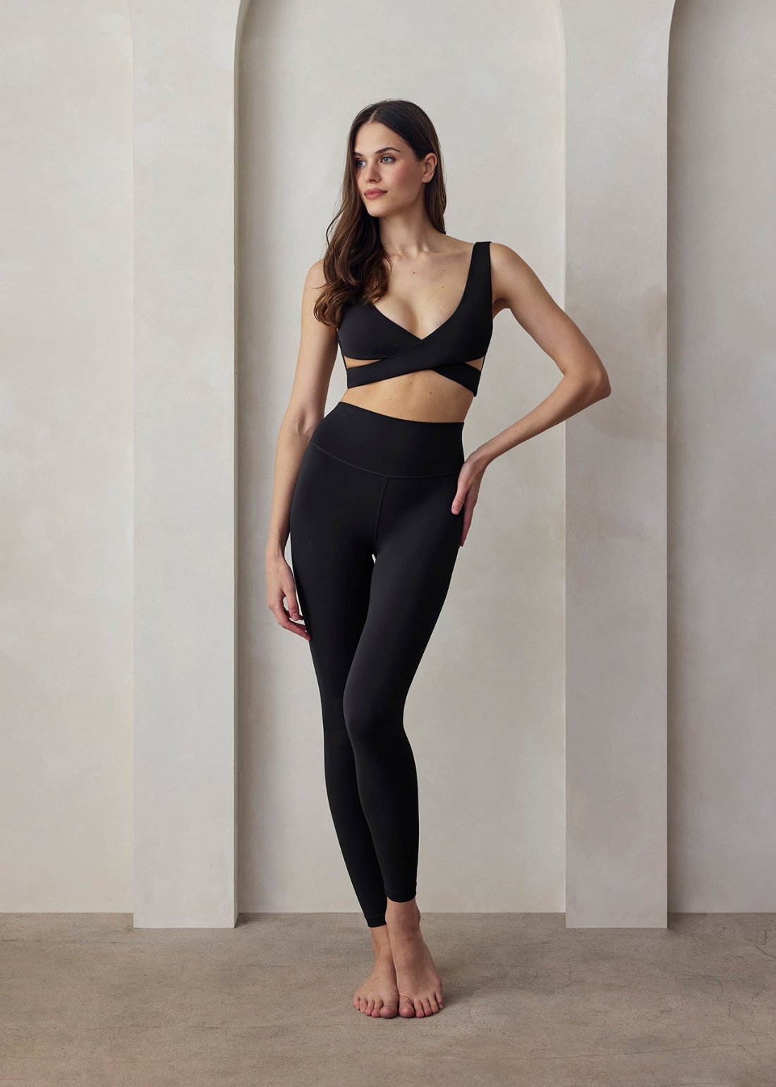 bumpsuit activewear the perfect movement legging in black