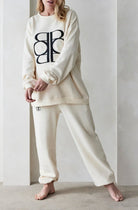 Bumpsuit Maternity Classic Terry Sweatpant in Ivory