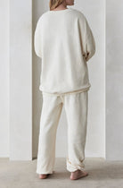 Bumpsuit Maternity Classic Terry Sweatpant in Ivory