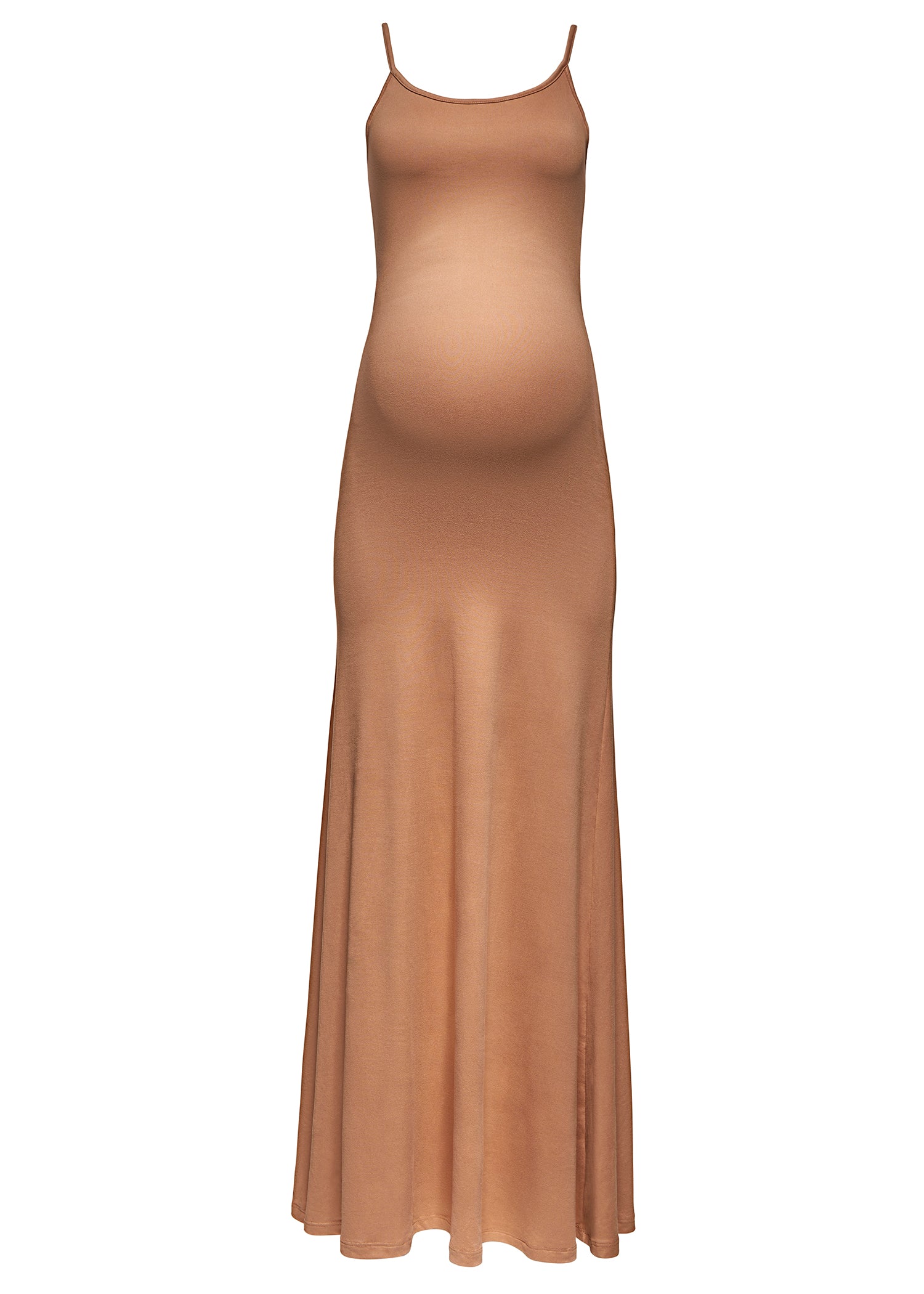 Bumpsuit Maternity The Cloud Maxi Dress in Latte