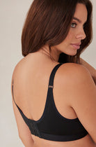 Bumpsuit Maternity The Comfy Nursing Bra in Black