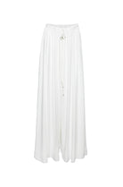 Bumpsuit Maternity Loungewear The Cloud Drawstring Wide Leg Parachute Pant in Ivory