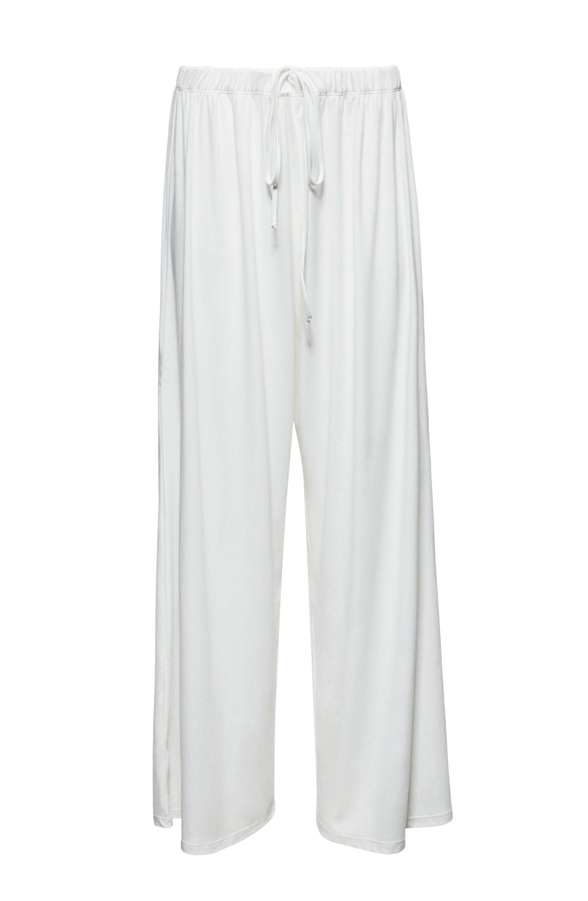   Bumpsuit Maternity Loungewear The Cloud Slim Drawstring Pant in Ivory