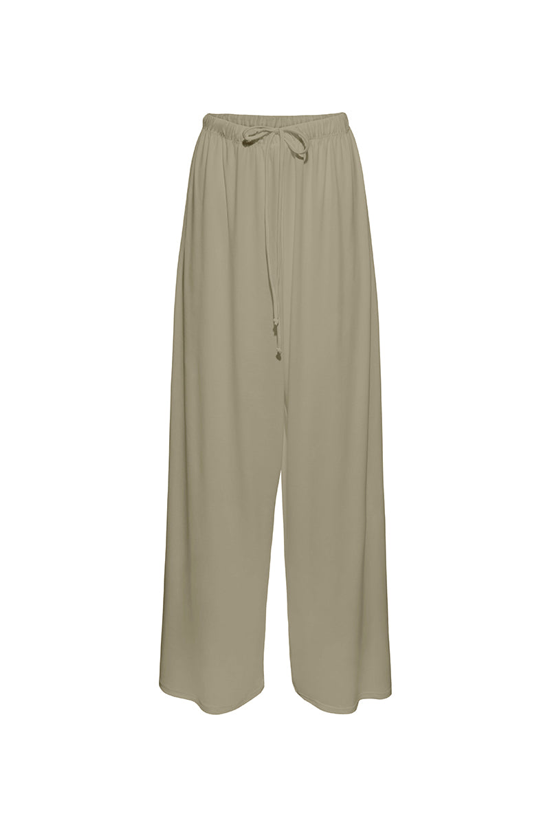 Bumpsuit Maternity Loungewear The Cloud Slim Drawstring Pant in Moss