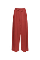   Bumpsuit Maternity Loungewear The Cloud Slim Drawstring Pant in Rust