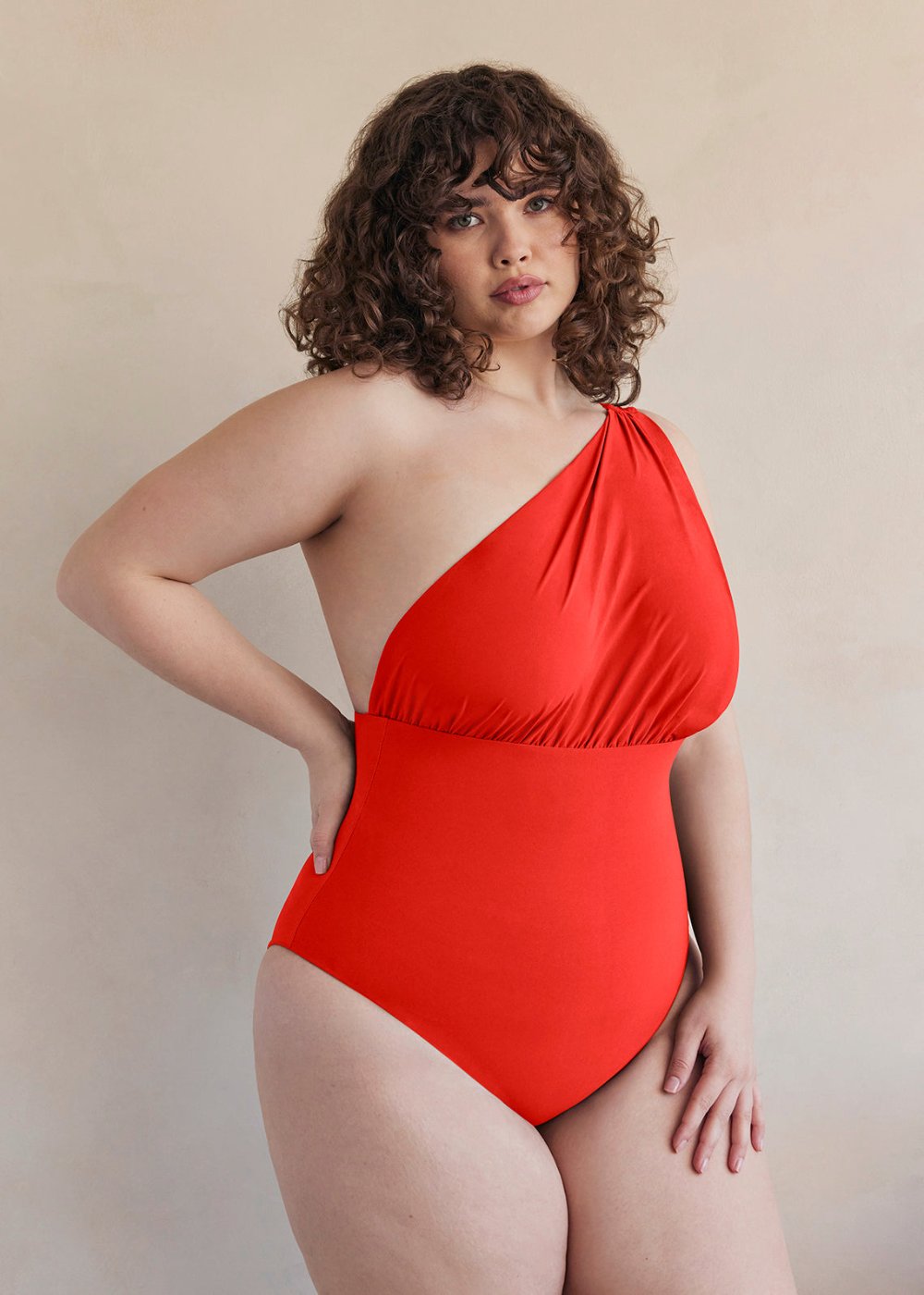 Bumpsuit Maternity Swimwear the jagger one shoulder nursing friendly one piece swimsuit in scarlet