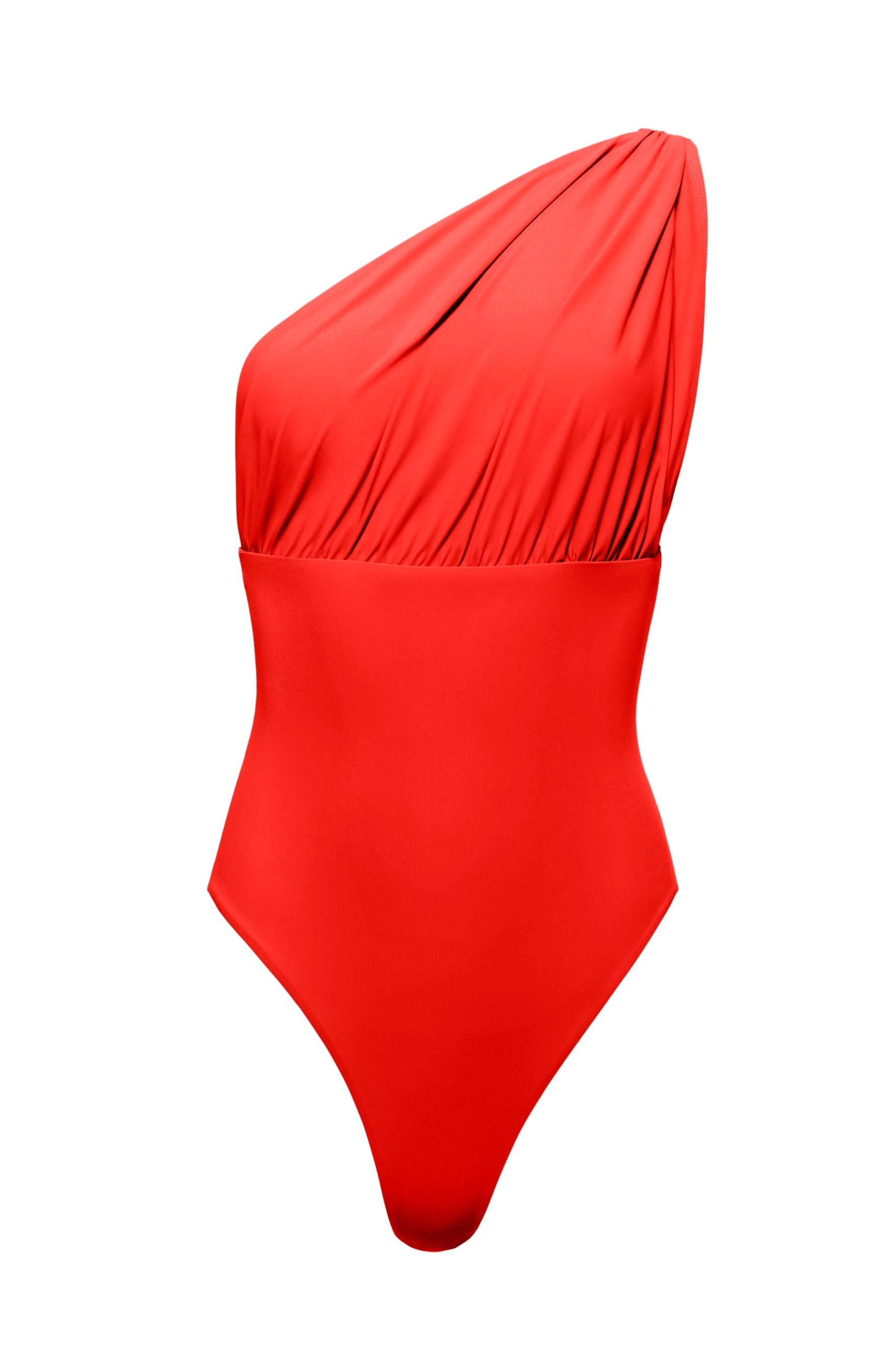 Bumpsuit Maternity Swimwear the jagger one shoulder nursing friendly one piece swimsuit in scarlet