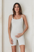 Bumpsuit maternity the alexa bumpsuit in heather grey