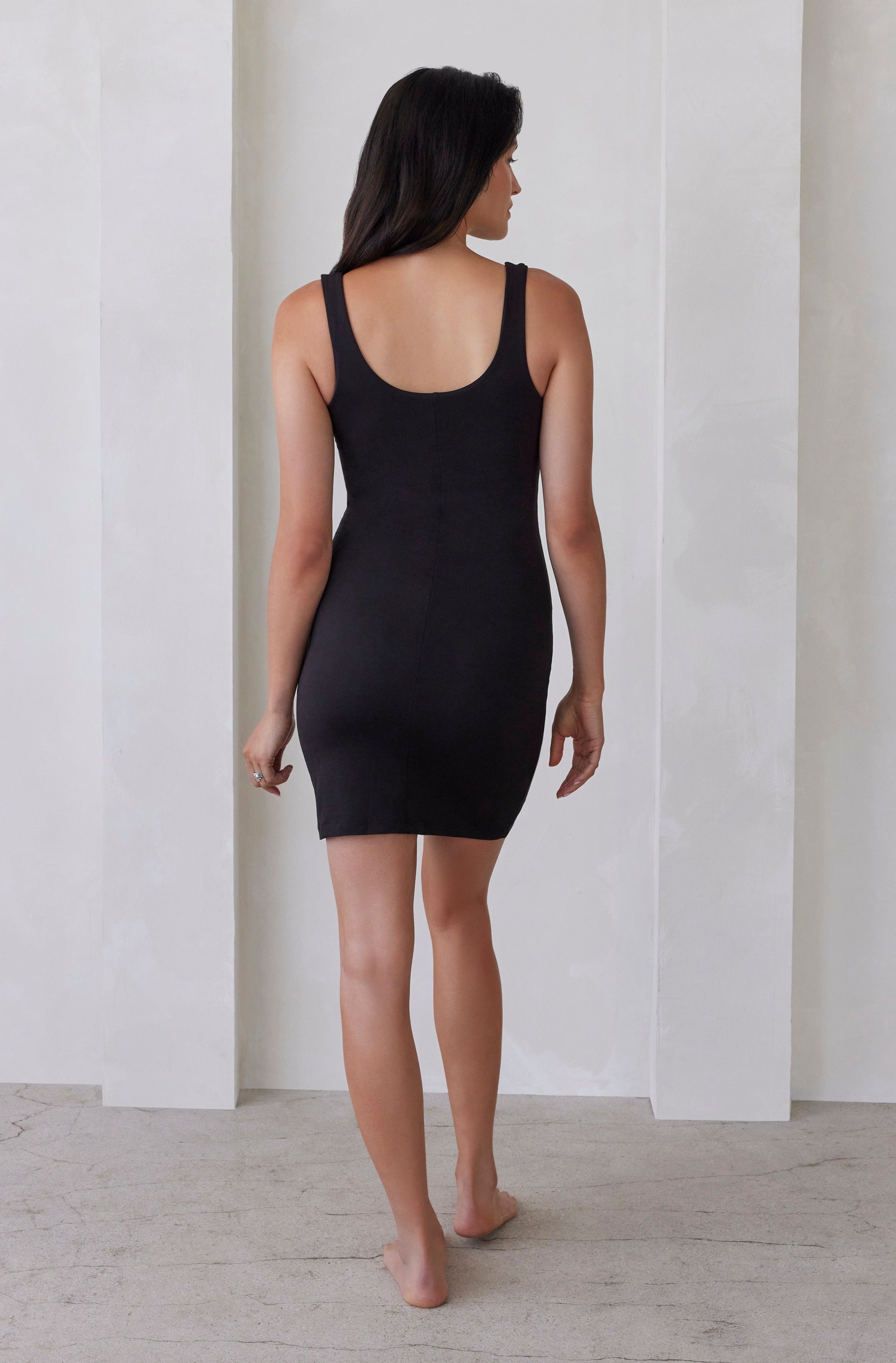 Bumpsuit Maternity the Anna Mini Dress in Black