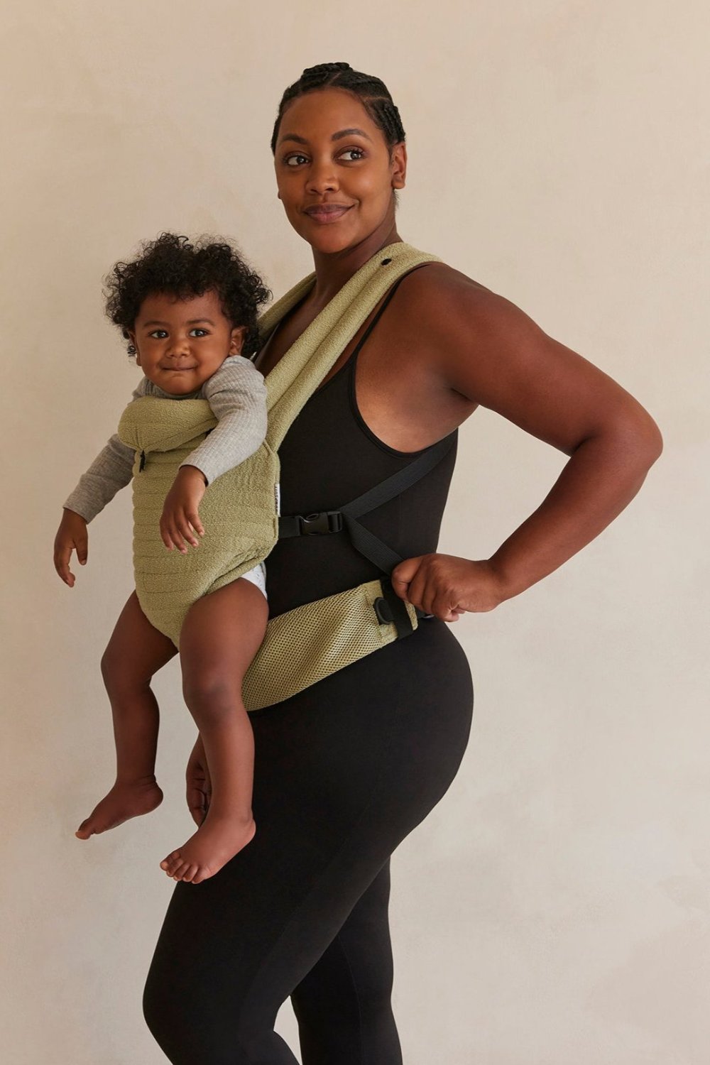 Bumpsuit Maternity the Armadillo Baby Carrier in Matcha