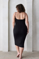 Bumpsuit Maternity The Brigitte Midi Dress in Black