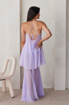 Bumpsuit Maternity the chiffon babydoll top in lilac