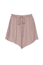 Bumpsuit Maternity Loungewear The Cloud Drawstring Short in Latte