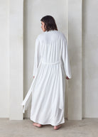 Bumpsuit Maternity Loungewear The Cloud Robe in Ivory