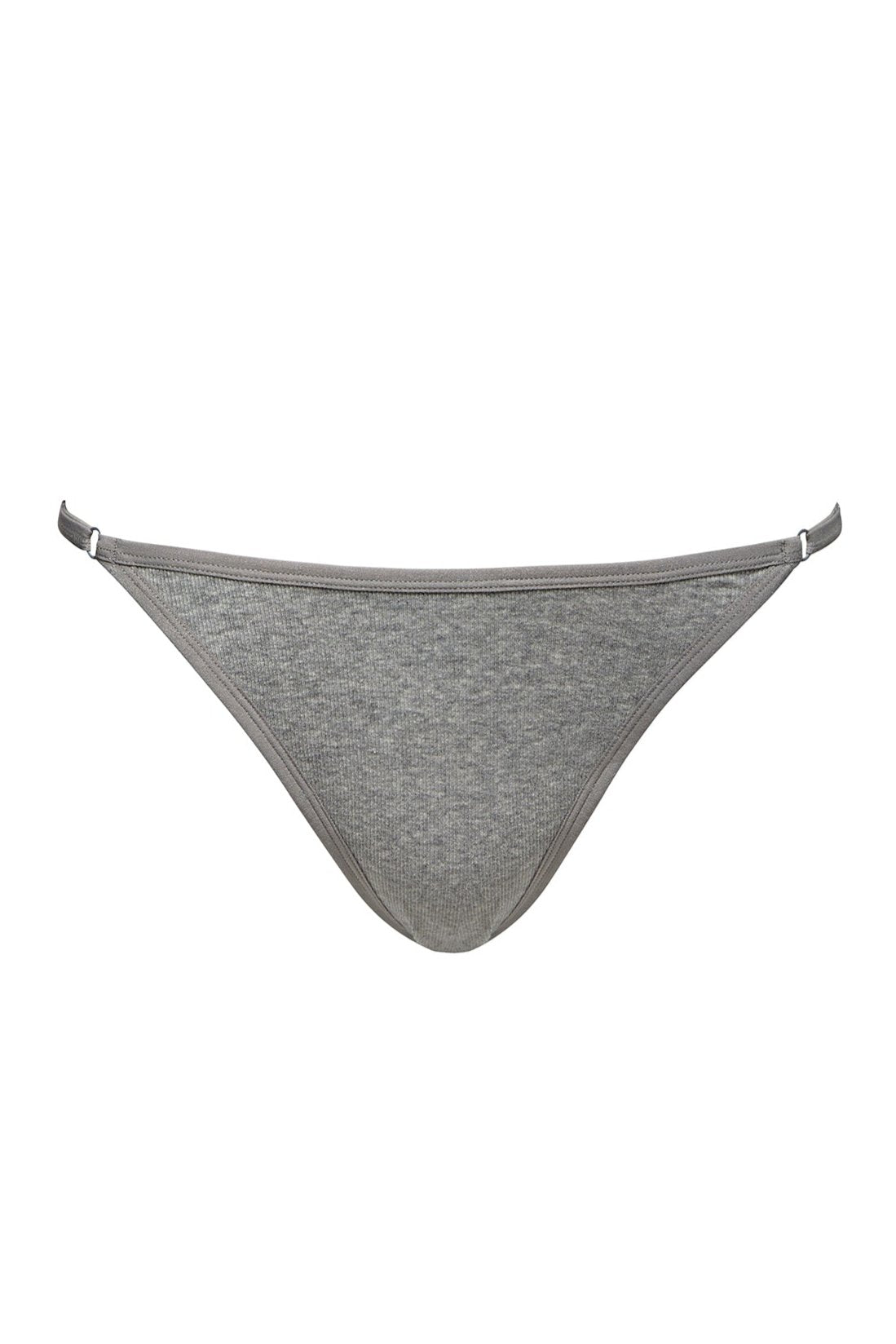 Bumpsuit Maternity Cotton Rib Bralette in Heather Grey