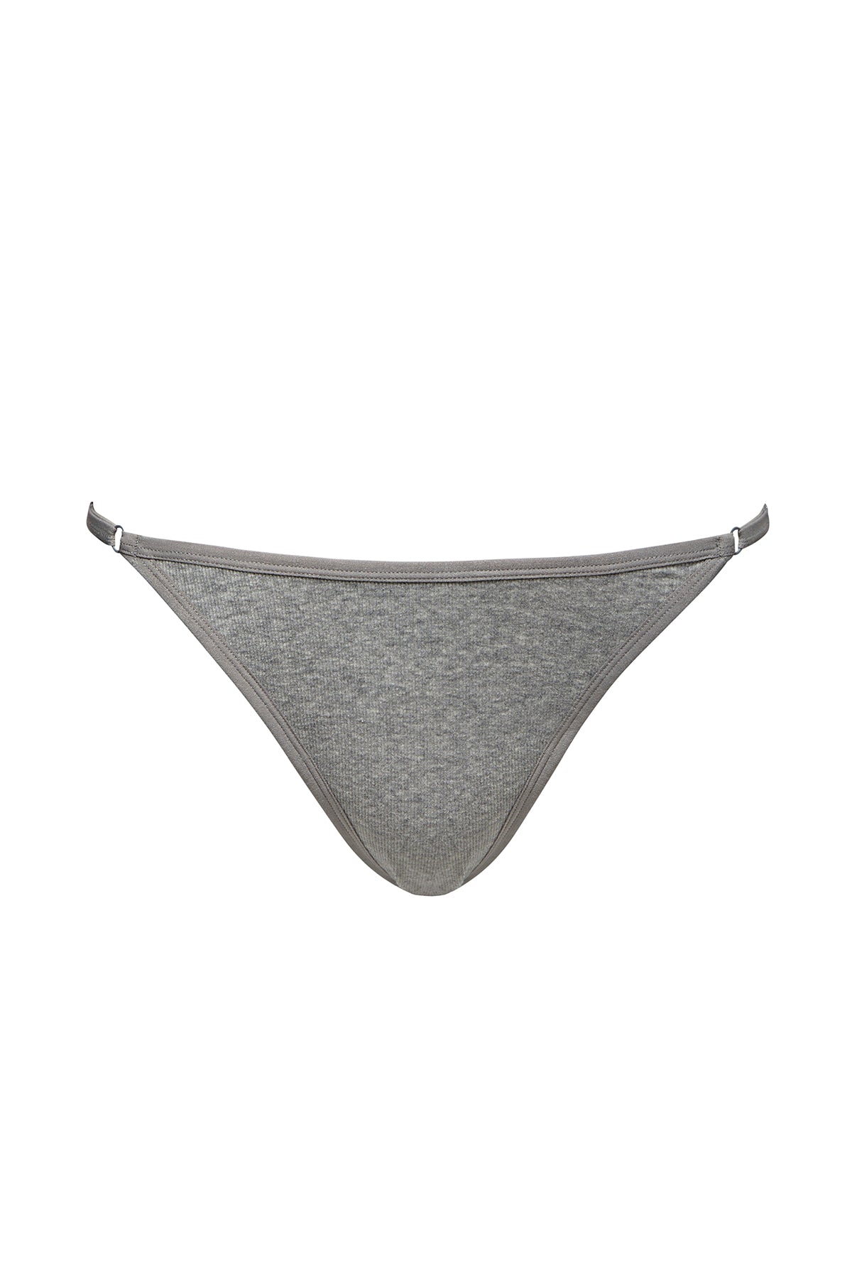 Bumpsuit Maternity Cotton Rib Bralette in Heather Grey