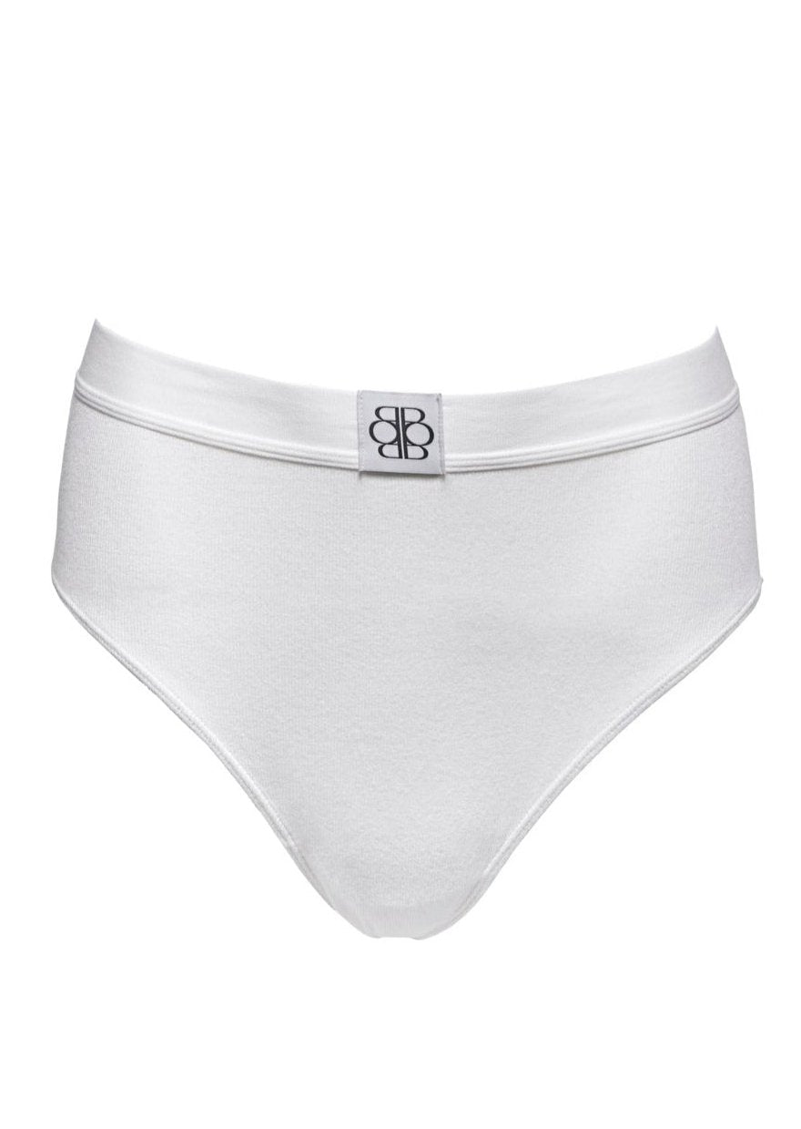 Bumpsuit Maternity the cotton rib full coverage brief in ivory