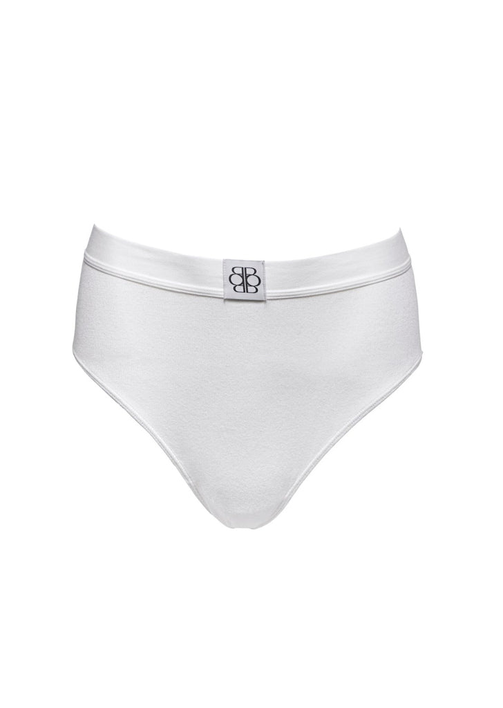 Bumpsuit Maternity the cotton rib full coverage brief in ivory