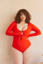 Bumpsuit Maternity the crawford one piece swimsuit in scarlett