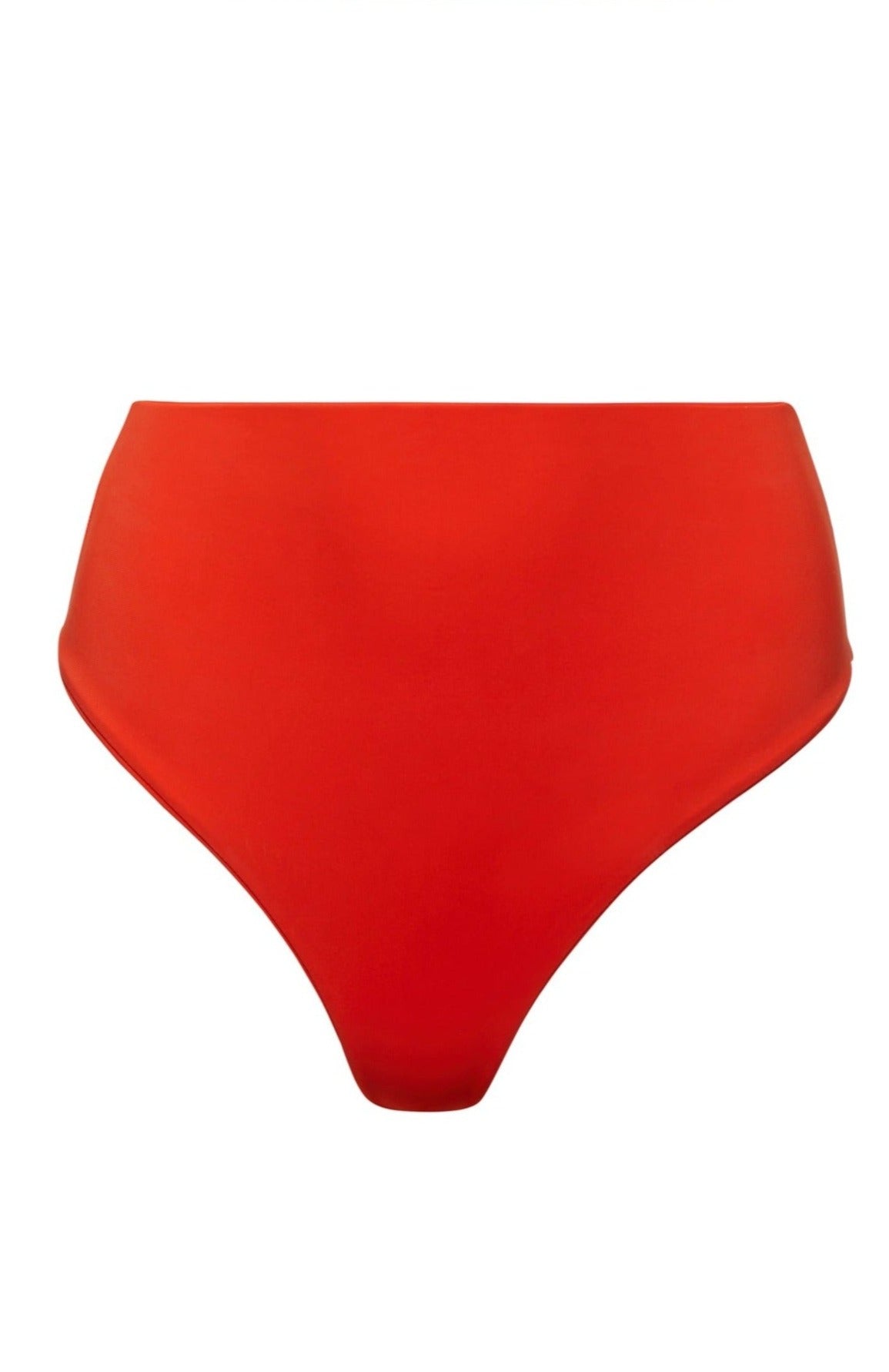 The Bumpsuit Maternity The Edie High Waist Swim Bottom in Scarlett