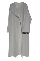 Bumpsuit Maternity The Grace Wool Waterfall Coat in Heather Grey