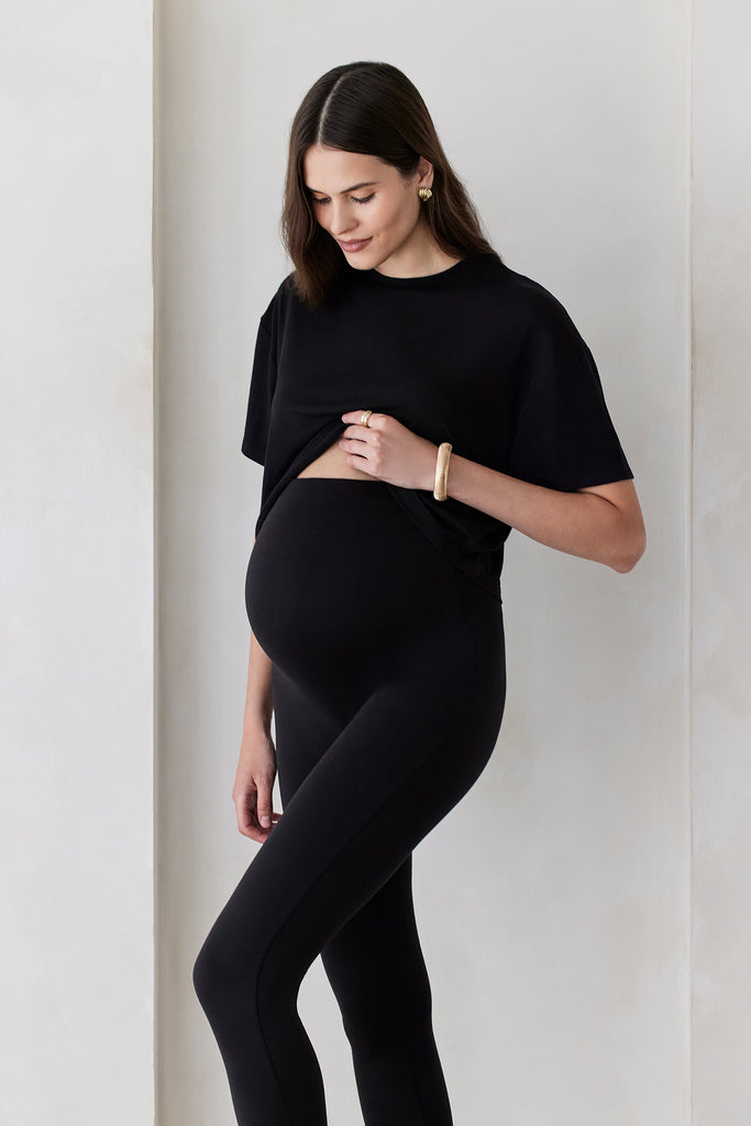 Bumpsuit maternity the high rise full length legging in black