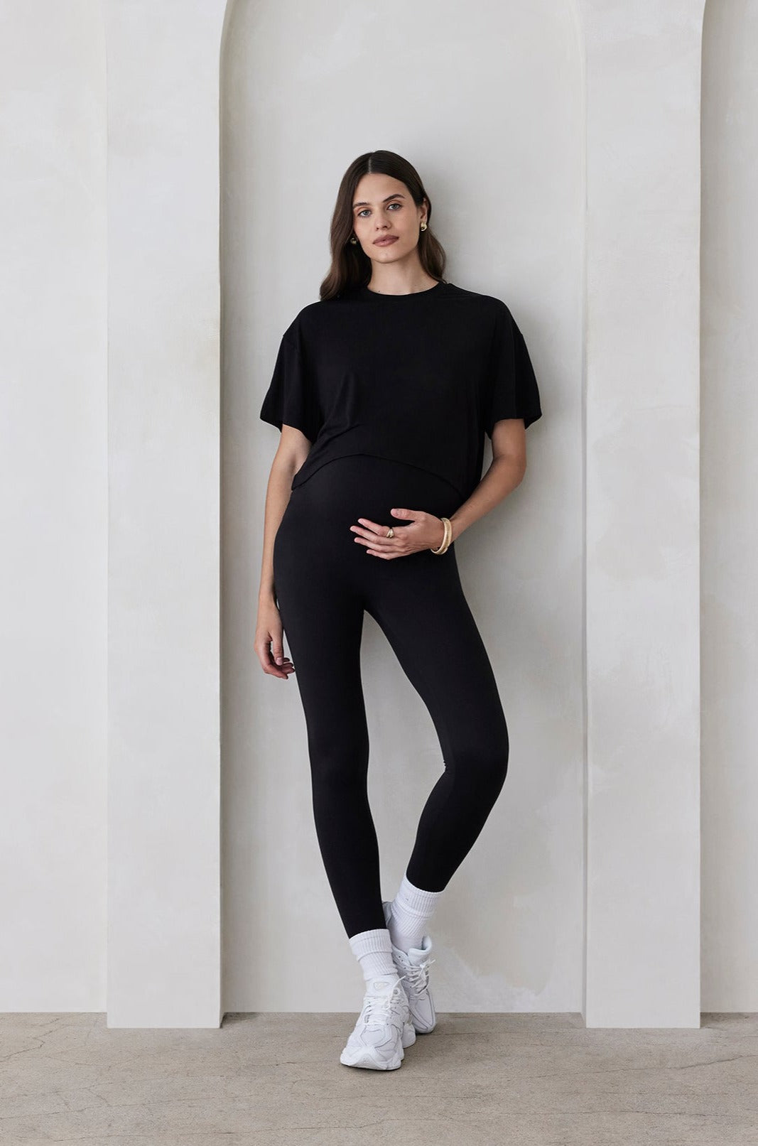 Bumpsuit maternity the high rise full length legging in black