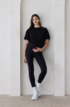 Bumpsuit maternity the high rise full length legging in black