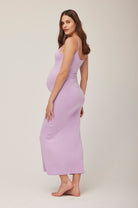 Bumpsuit Maternity The Jane Maxi Dress in Lilac