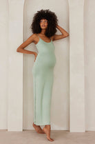 Bumpsuit maternity the jane maxi dress in mint