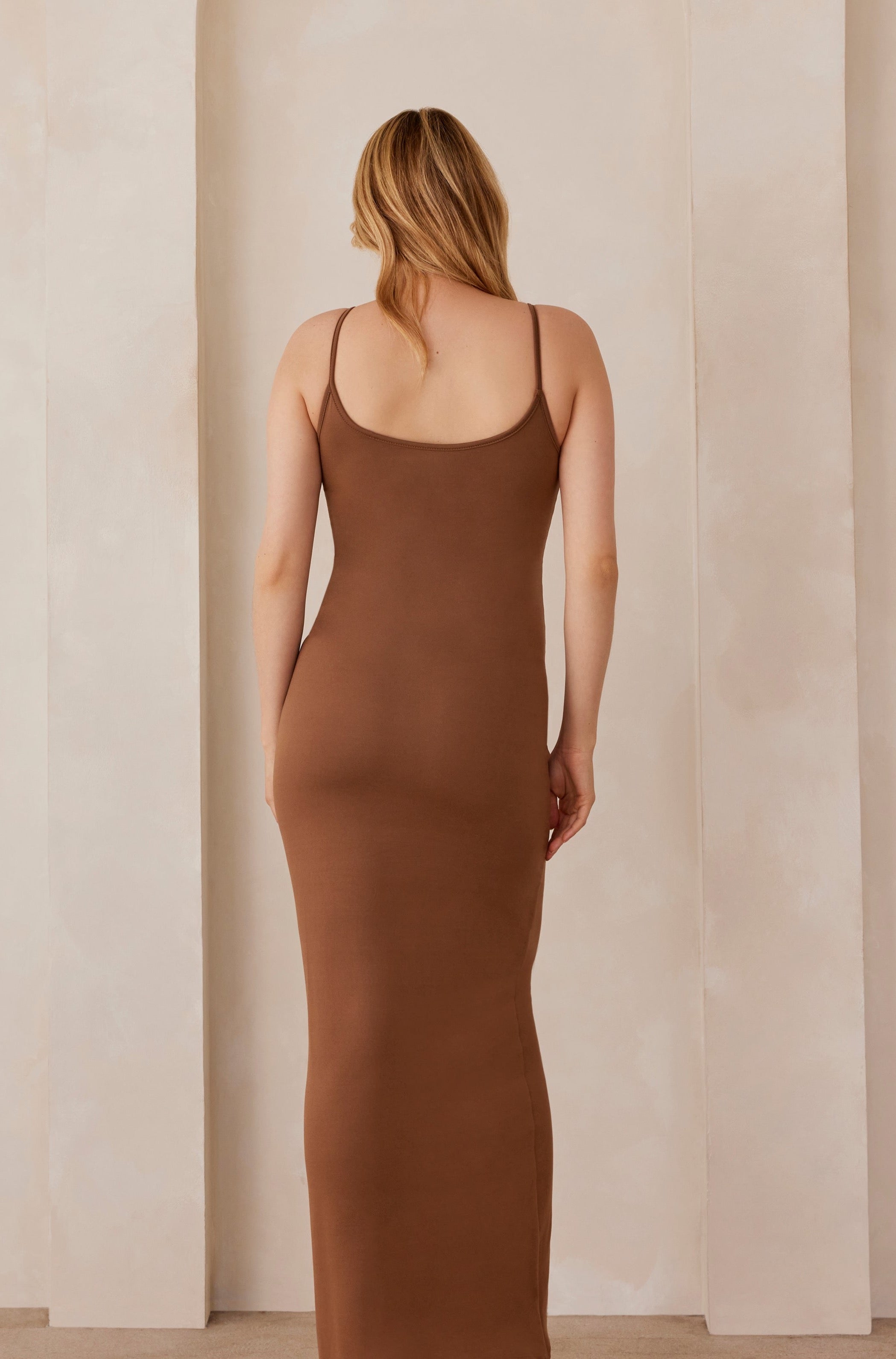 Bumpsuit Maternity The Jane Maxi Dress in Mocha