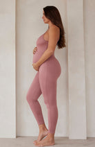 Bumpsuit Maternity The Kate Jumpsuit in Mauve