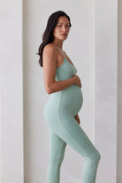 Bumpsuit Maternity The Kate Jumpsuit in Mint