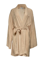 Bumpsuit Maternity x Georgia Fowler The Kimono Robe in Sand Gauze