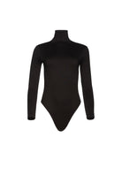 Bumpsuit Maternity The Lara Turtleneck Long Sleeve Bodysuit in Black