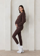 Bumpsuit maternity the legging in chocolate