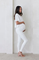 Bumpsuit Maternity The Legging in Ivory