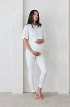 Bumpsuit Maternity The Legging in Ivory