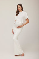 Bumpsuit Maternity the long skirt in ivory