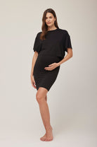 bumpsuit maternity the mini skirt in ivory