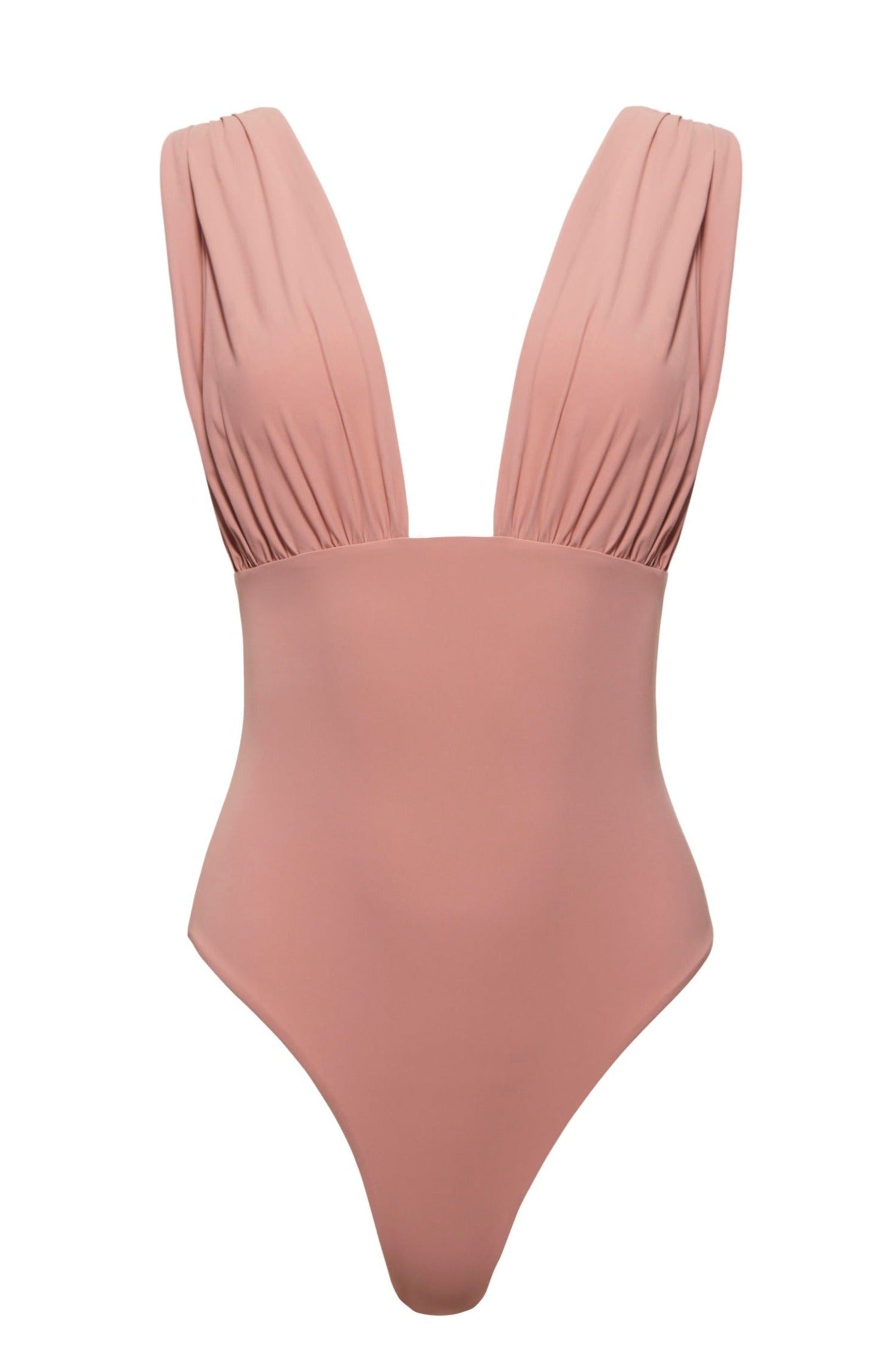 Bumpsuit maternity the monroe nursing friendly one piece swimsuit in dusty rose