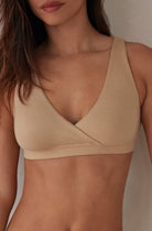 bumpsuit maternity the reversible comfy bra in Beige