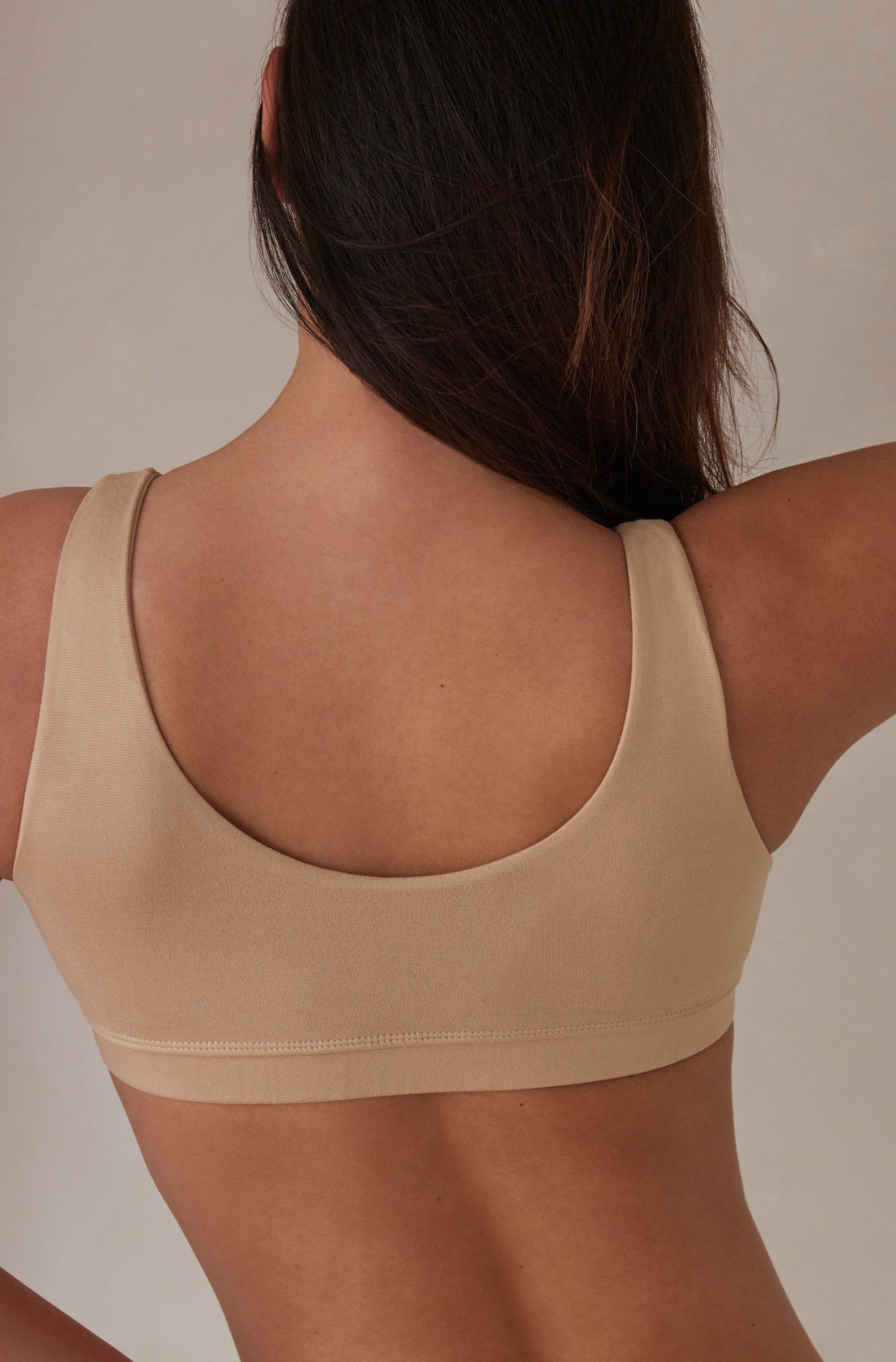 bumpsuit maternity the reversible comfy bra in Beige