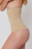 Bumpsuit Maternity Shapewear The Support Waist Trainer in Beige