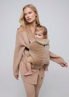 bumpsuit the armadillo baby carrier in dune