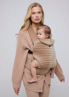 bumpsuit the armadillo baby carrier in dune