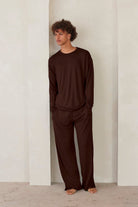 the cloud mens pant in chocolate